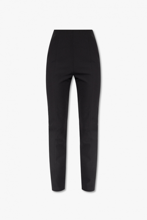 Black Lisaboa trousers By Malene Birger Yuna Jeans Leather